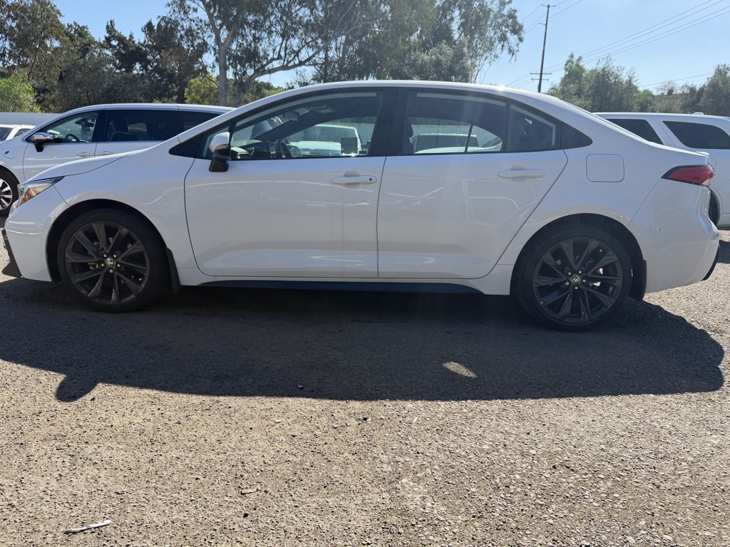 Used 2024 White Toyota SE image 3