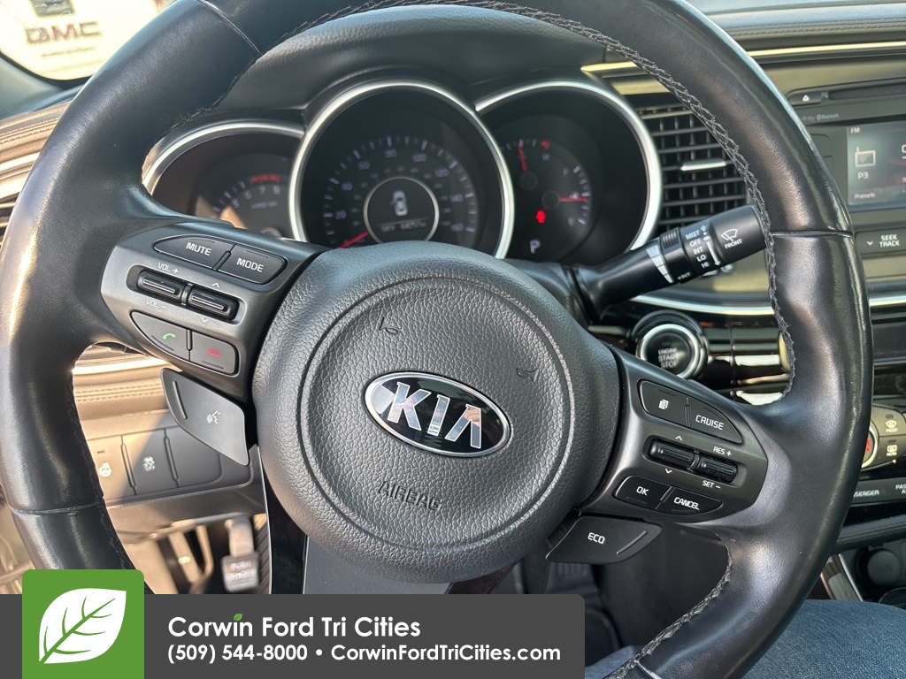 Used 2015 Kia Optima EX with VIN 5XXGN4A75FG499372 for sale in Pasco, WA