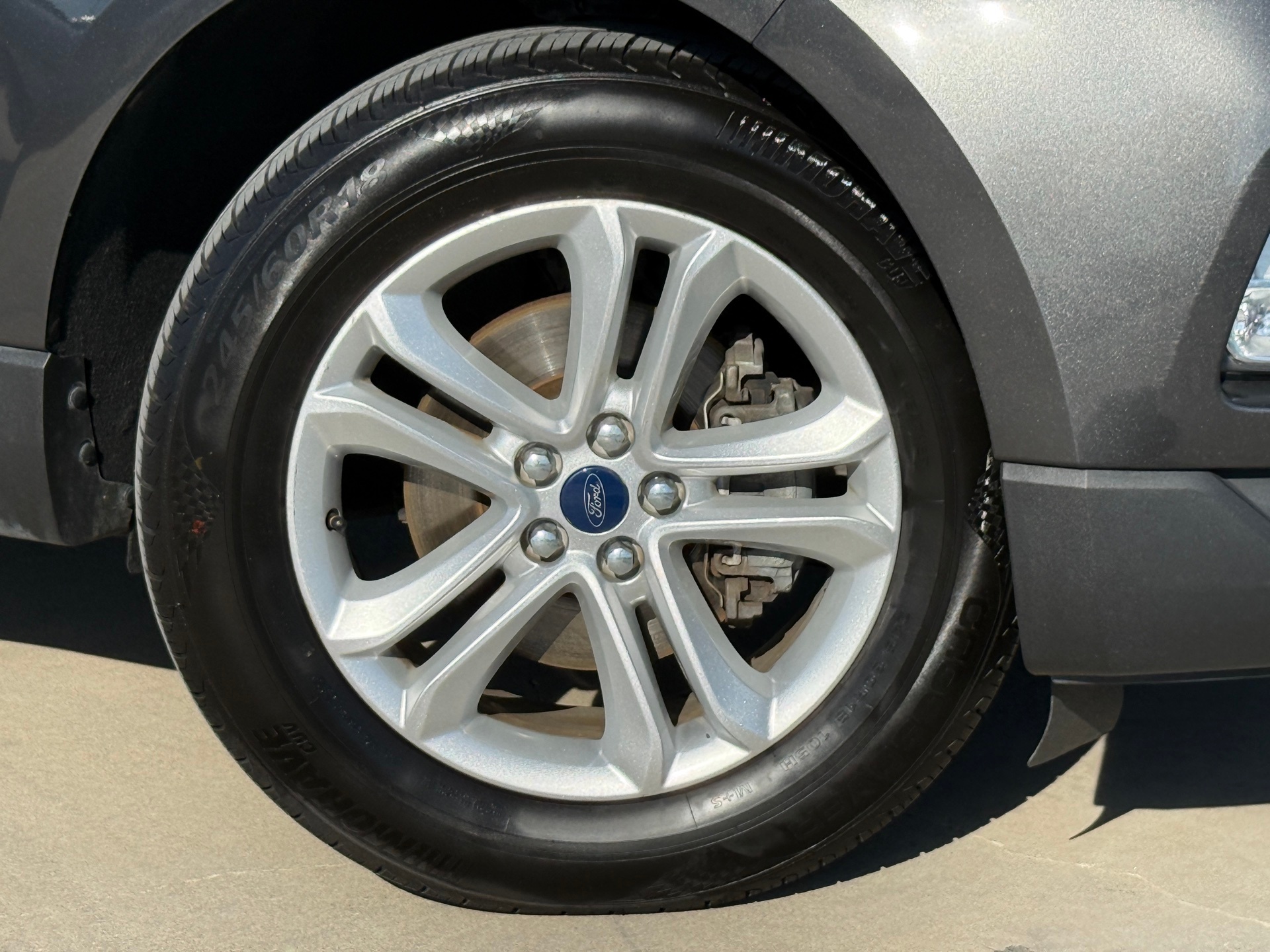 Used 2020 Ford Edge SEL with VIN 2FMPK3J95LBA57851 for sale in Leander, TX