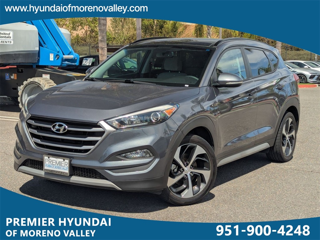 Used 2018 Hyundai Tucson Value with VIN KM8J33A22JU824116 for sale in Moreno Valley, CA