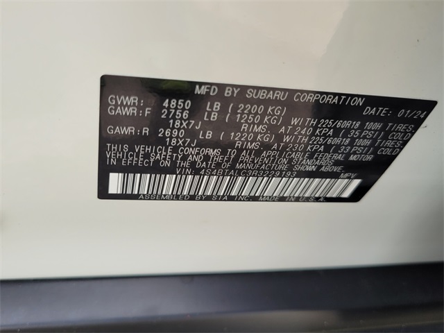 2024 Subaru Outback Onyx Edition photo 17