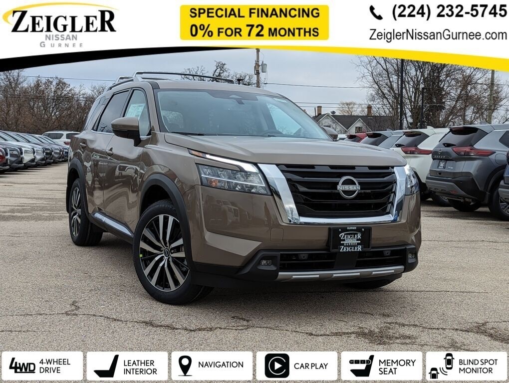 New 2024 Nissan Pathfinder Platinum SUV in Lindenhurst N23209