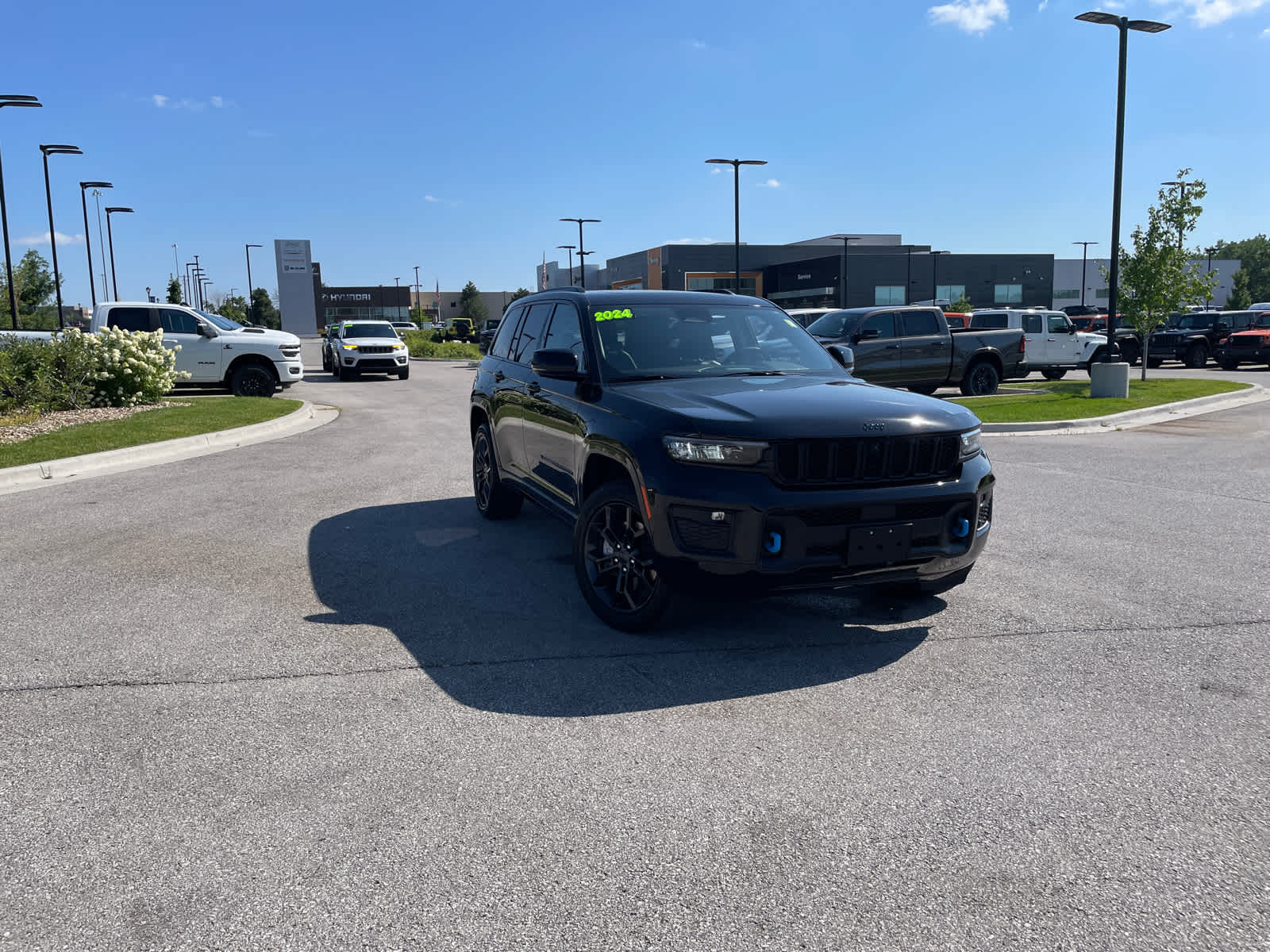 Used 2024 Jeep Grand Cherokee Anniversary Edition 4xe with VIN 1C4RJYB63R8955300 for sale in Kansas City