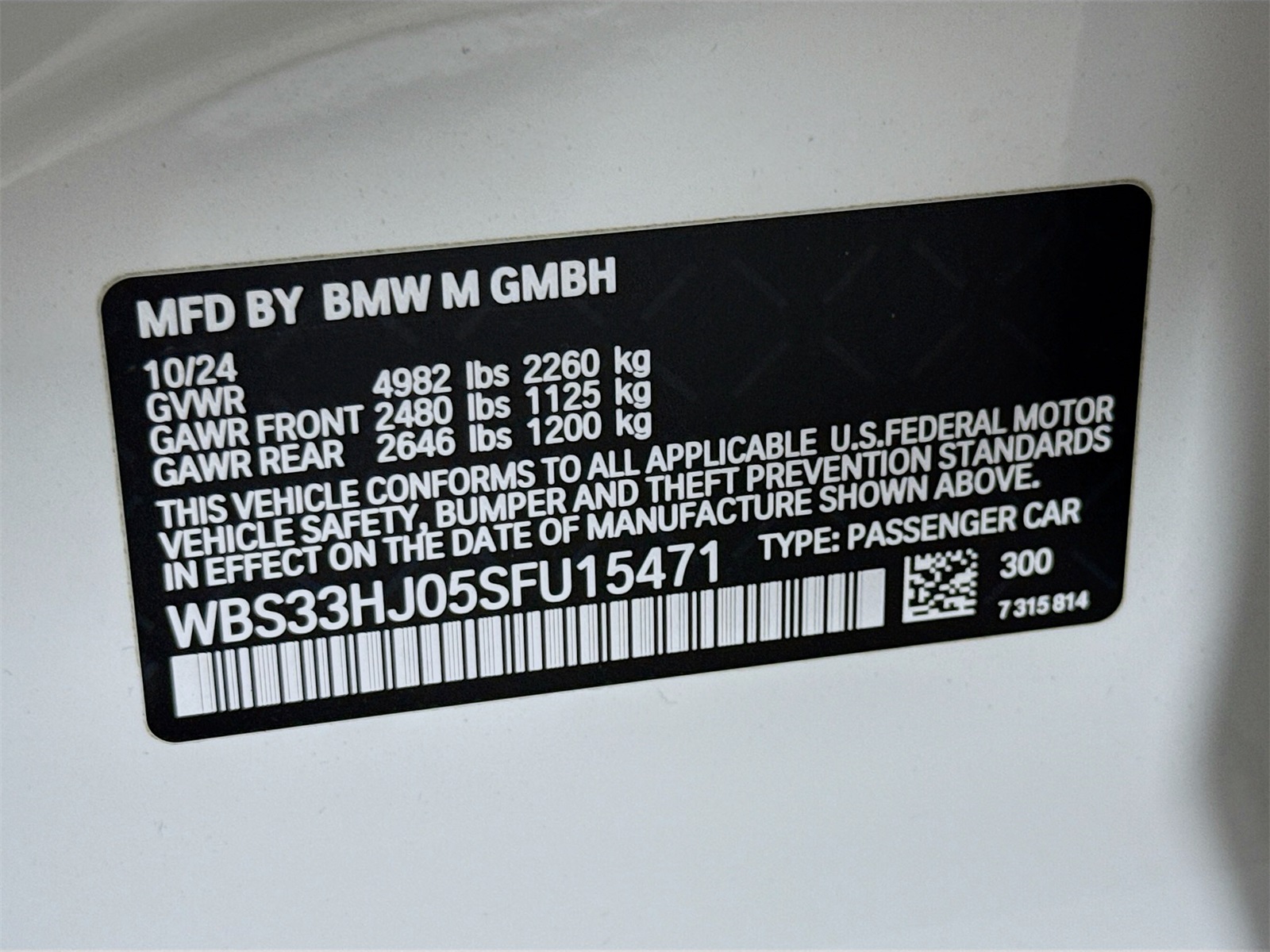 2025 Bmw M3 3 photo 33