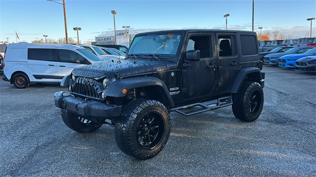 Used 2016 Jeep Wrangler Unlimited Sport S with VIN 1C4HJWDG1GL238135 for sale in Whitehall, OH