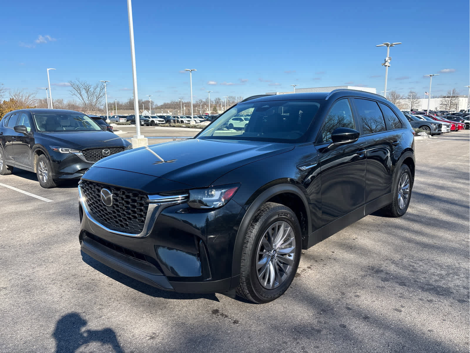 Used 2025 Mazda CX-90 Select Package with VIN JM3KKAHD6S1195574 for sale in Kansas City