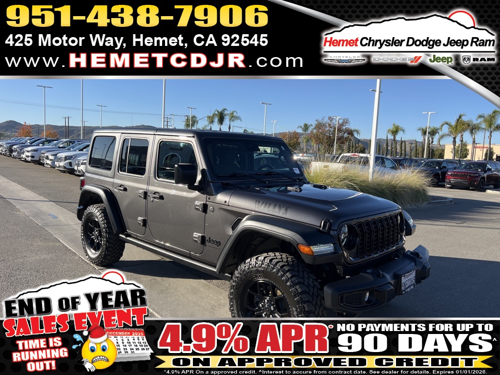 2024 Jeep Wrangler 4-Door Willys