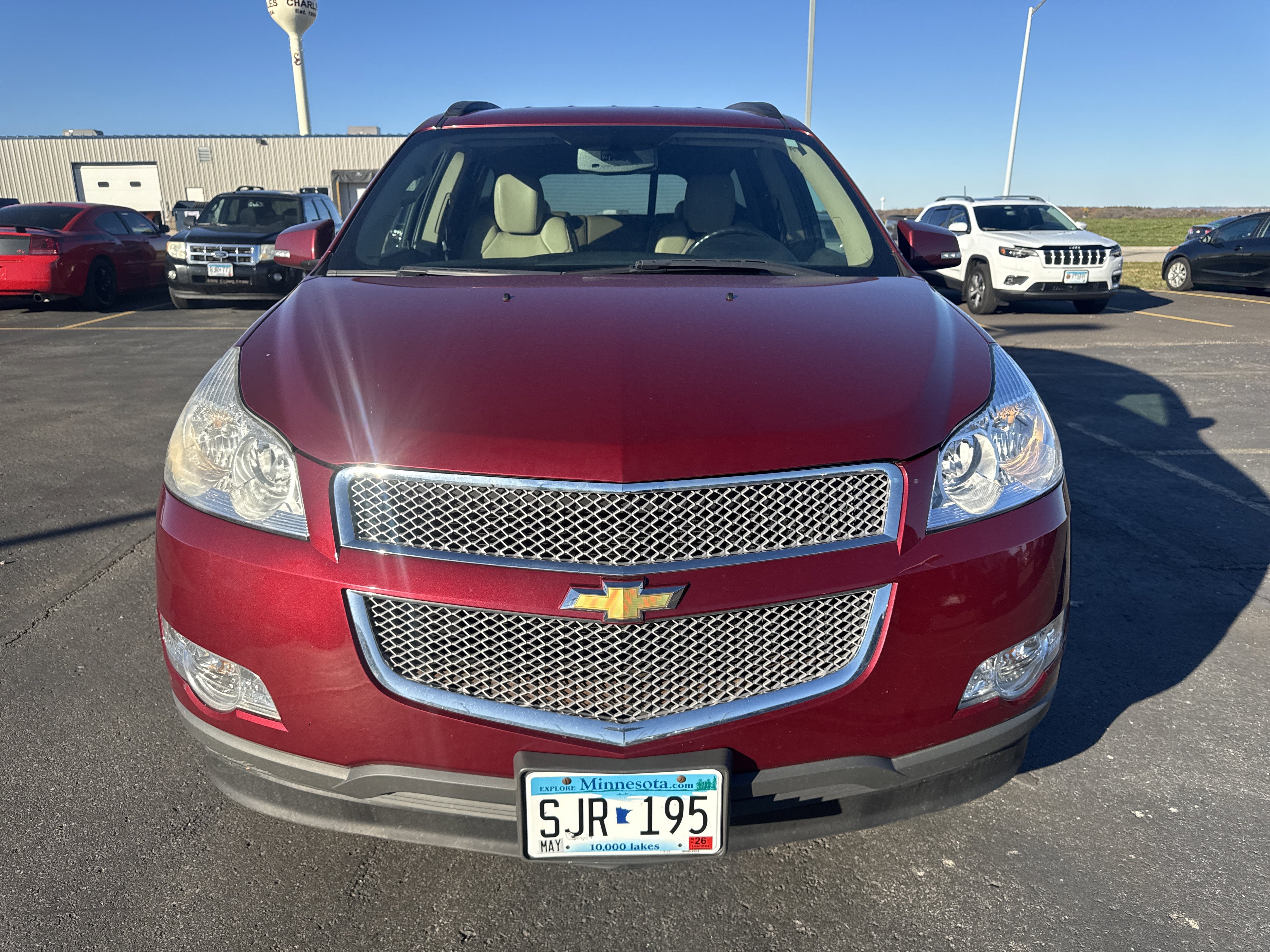 Used 2011 Chevrolet Traverse LTZ with VIN 1GNKVLEDXBJ107570 for sale in Burnsville, Minnesota
