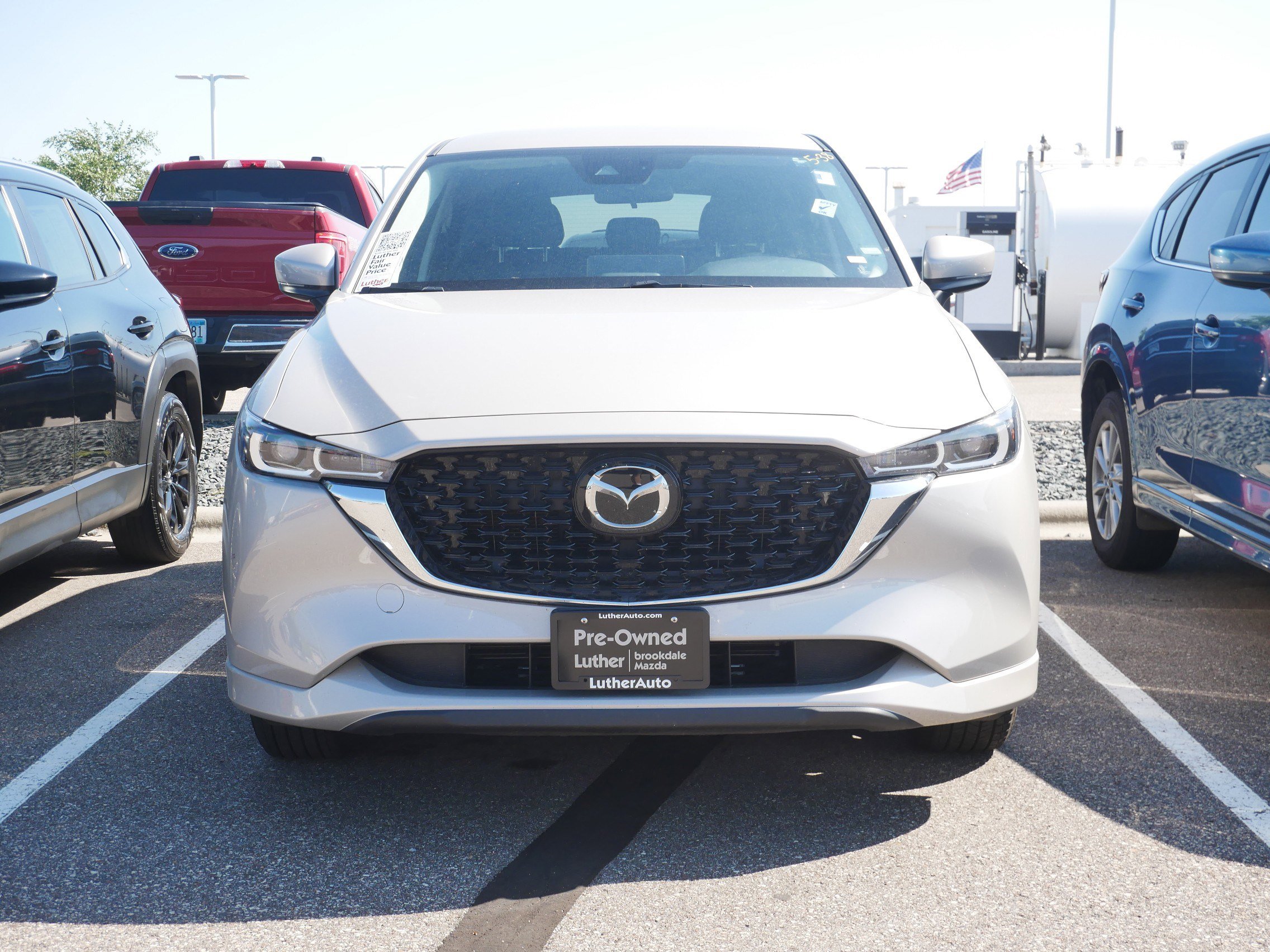 Certified 2025 Mazda CX-5 S Select Package with VIN JM3KFBBL1S0562199 for sale in Brooklyn Center, Minnesota