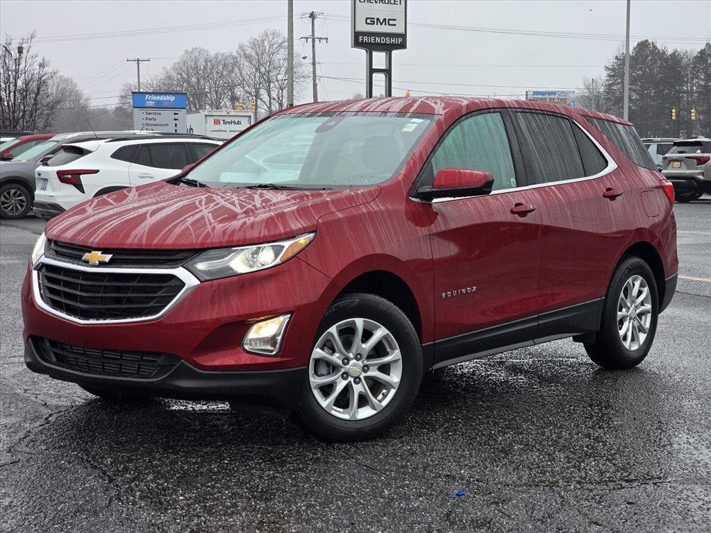 Used 2021 Chevrolet Equinox LT with VIN 3GNAXUEV2ML343159 for sale in Forest City, NC