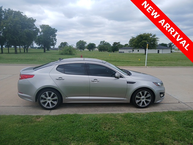 Used 2012 Kia Optima SX with VIN 5XXGR4A66CG059555 for sale in Broken Arrow, OK