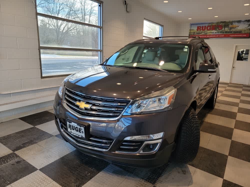 Used 2016 Chevrolet Traverse LTZ with VIN 1GNKVJKD7GJ228346 for sale in Millbrook, NY