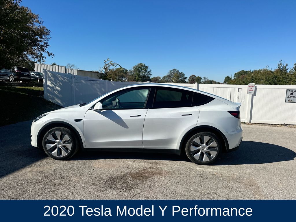 Used 2020 Tesla Model Y Performance with VIN 5YJYGDEF6LF005731 for sale in St. Louis, MO