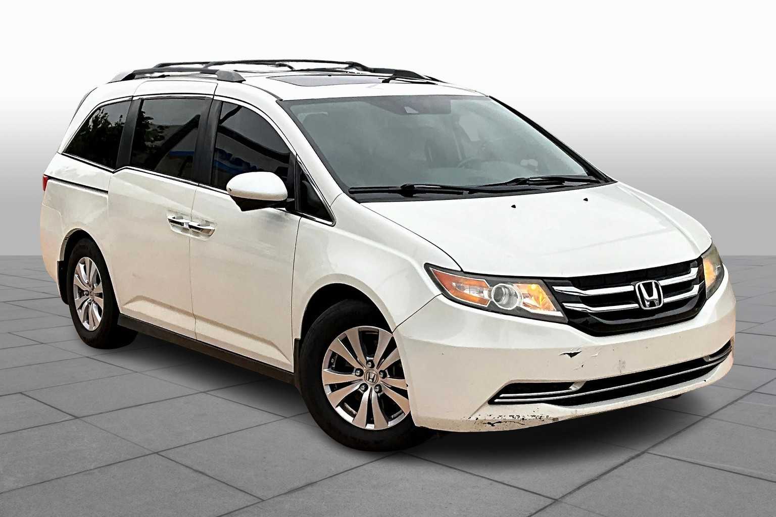 Used 2015 Honda Odyssey EX-L with VIN 5FNRL5H64FB030035 for sale in Oklahoma City, OK