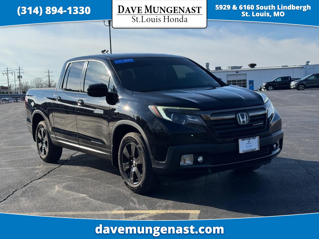 2017 Honda Ridgeline Black Edition