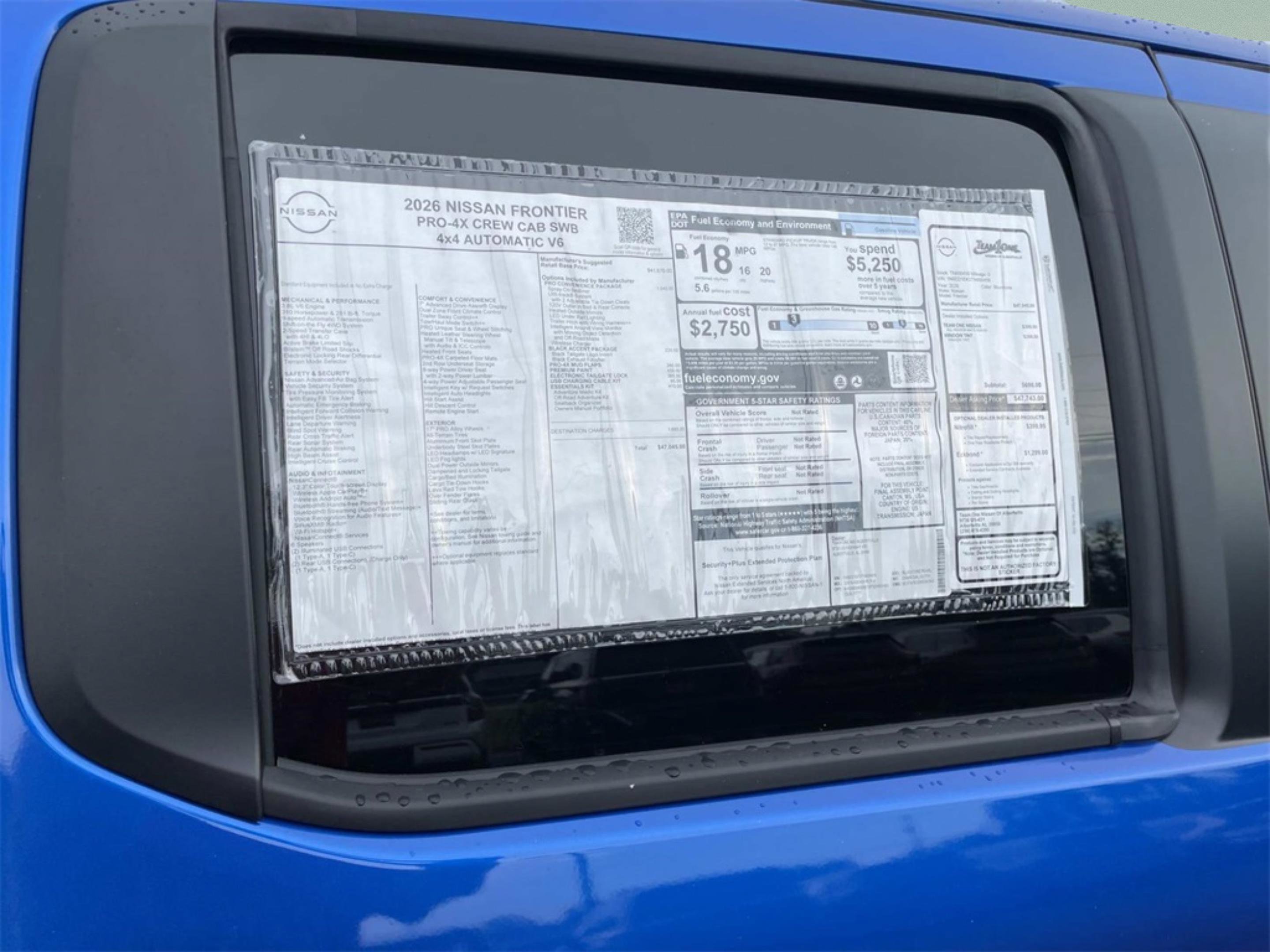 2026 Nissan Frontier PRO-4X photo 20