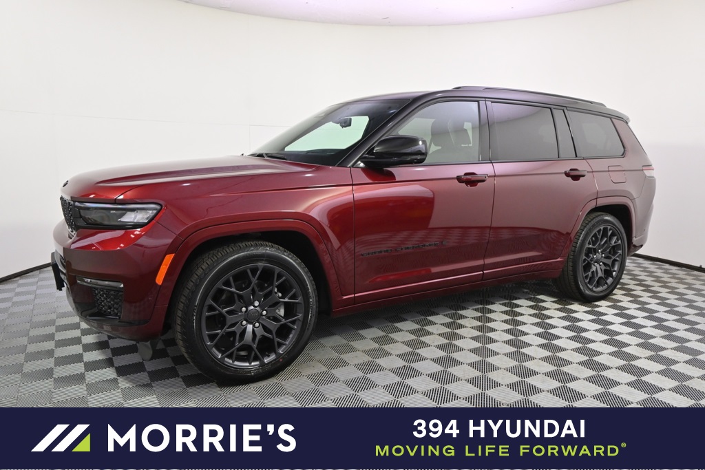 Used 2025 Jeep Grand Cherokee L Summit Reserve with VIN 1C4RJKEG3S8772664 for sale in St. Louis Park, Minnesota