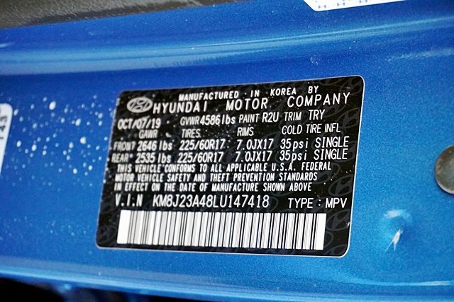 Used 2020 Blue Hyundai SE image 31