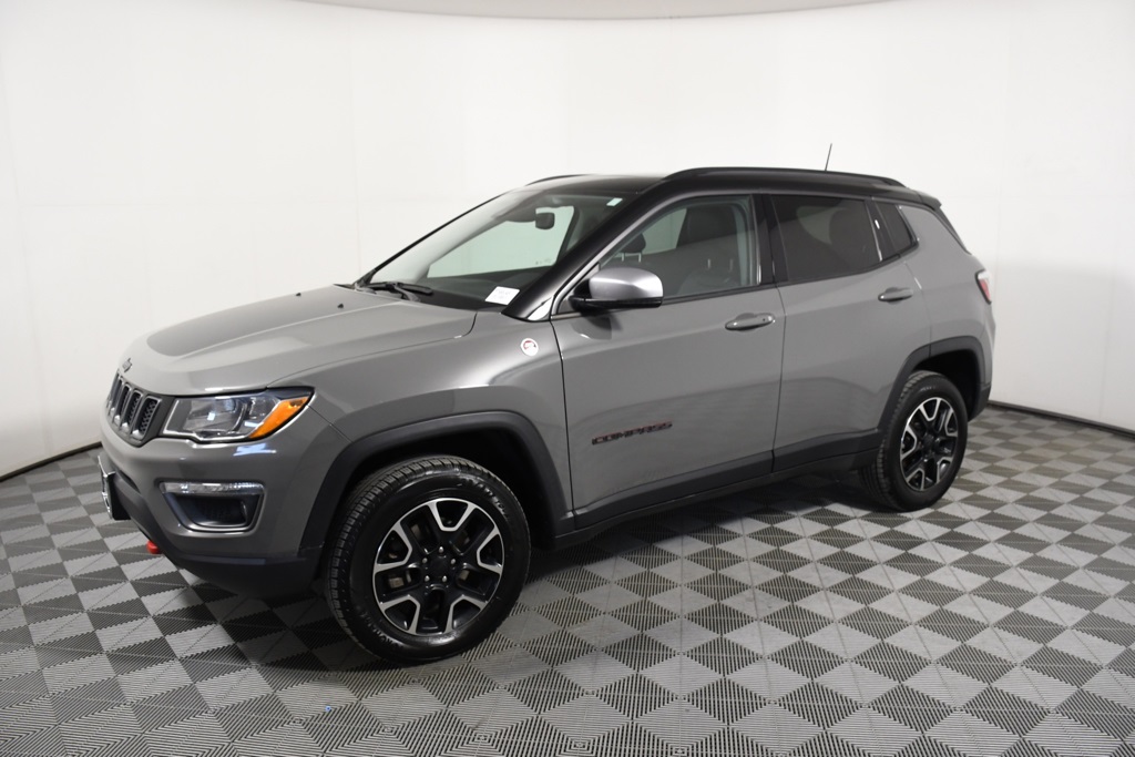 Used 2021 Jeep Compass Trailhawk with VIN 3C4NJDDB0MT566349 for sale in Richfield, Minnesota
