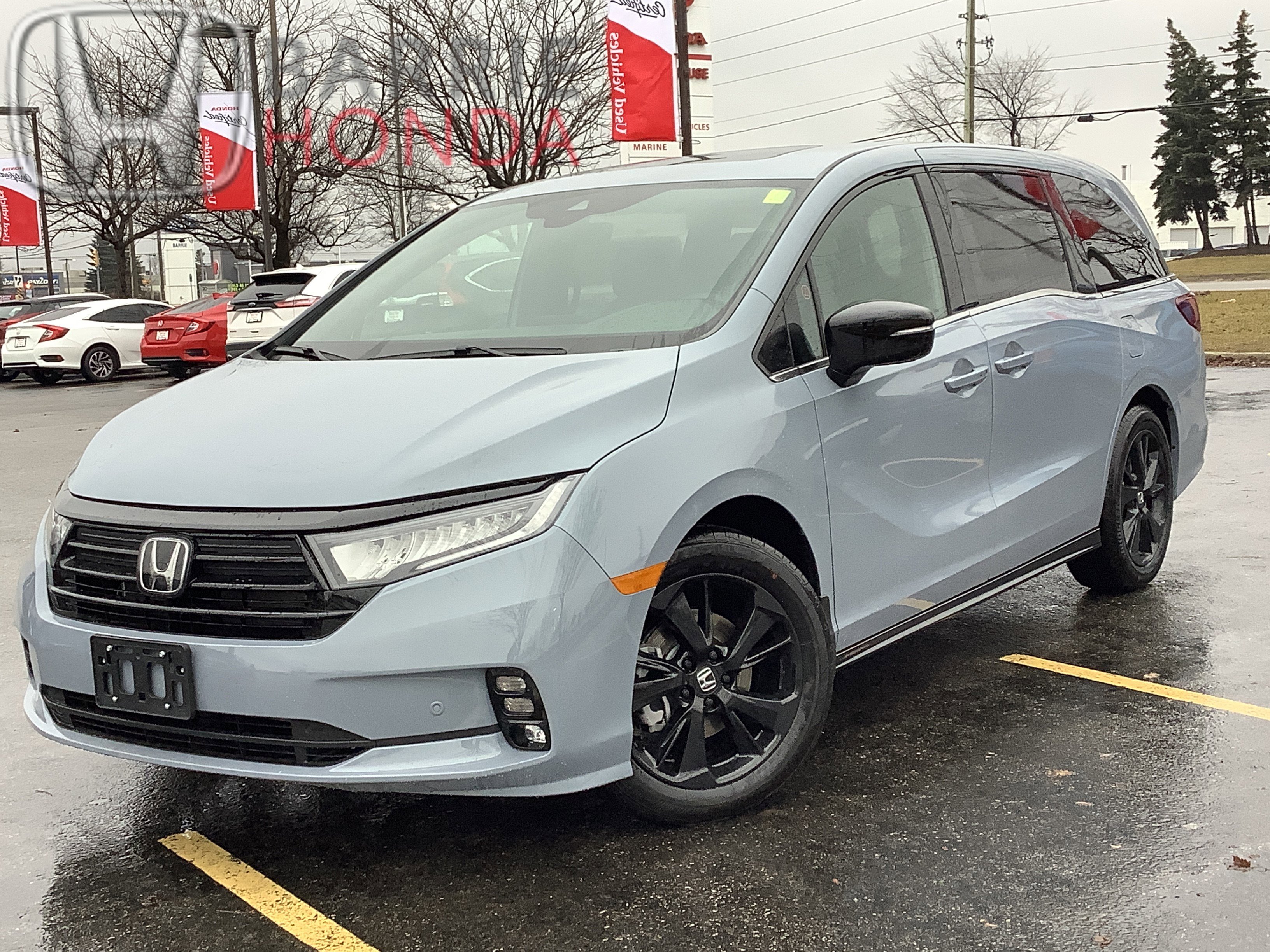New 2025 Sonic Grey Pearl Honda Black Edition image 1