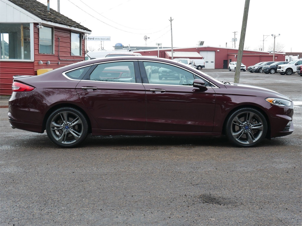 Certified 2017 Ford Fusion V6 Sport with VIN 3FA6P0VP0HR257883 for sale in White Bear Lake, Minnesota