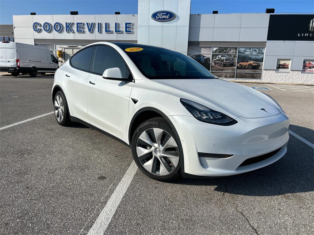Used 2020 Tesla Model Y Long Range with VIN 5YJYGDEE8LF049494 for sale in Cookeville, TN