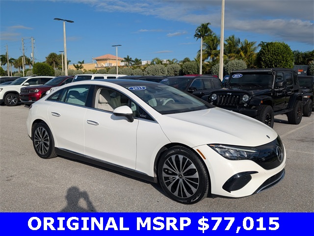 Used 2023 Mercedes-Benz EQE Base with VIN W1KEG2BB3PF015763 for sale in Delray Beach, FL