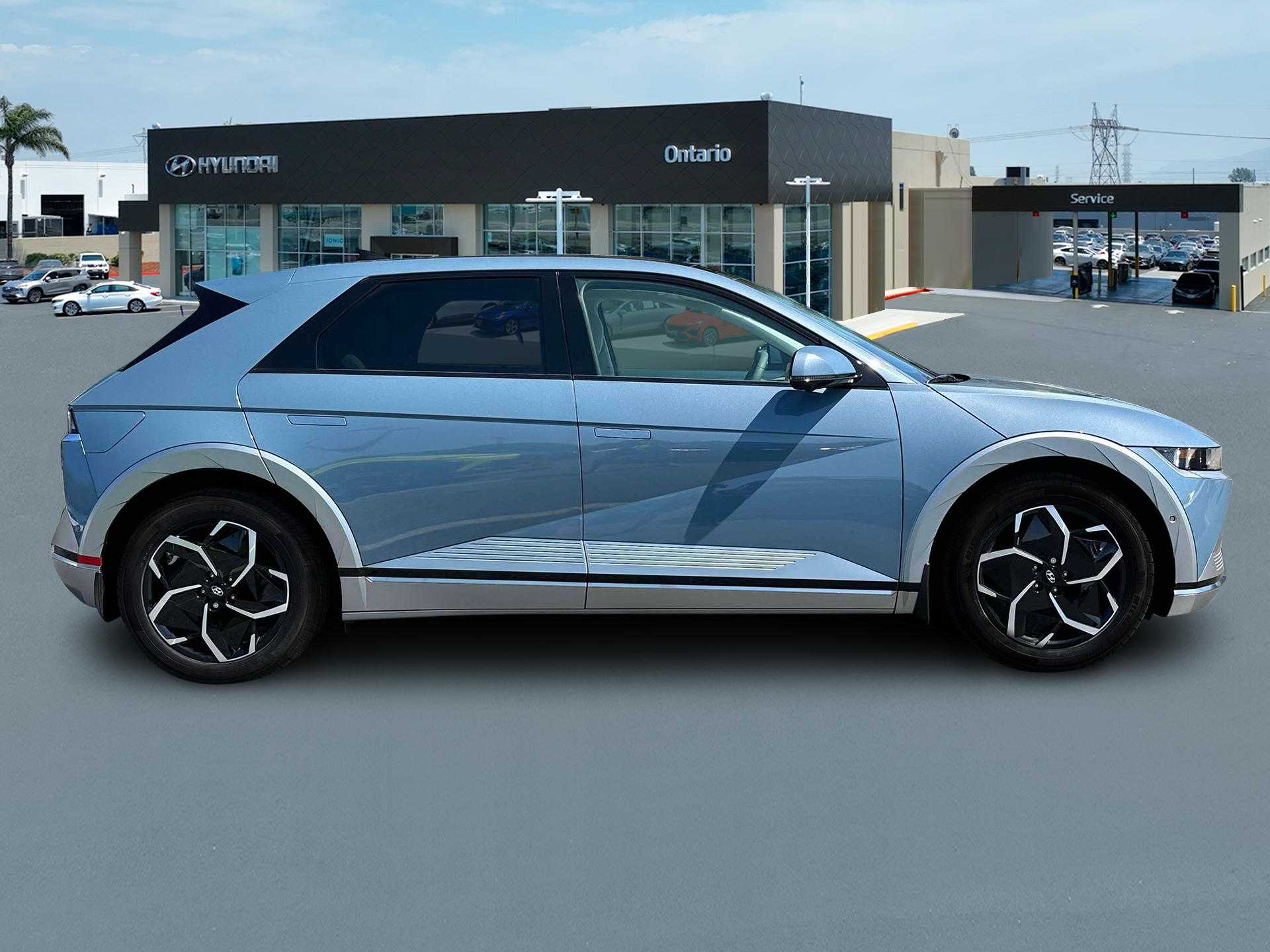 New 2024 Lucid Blue Hyundai Limited image 9
