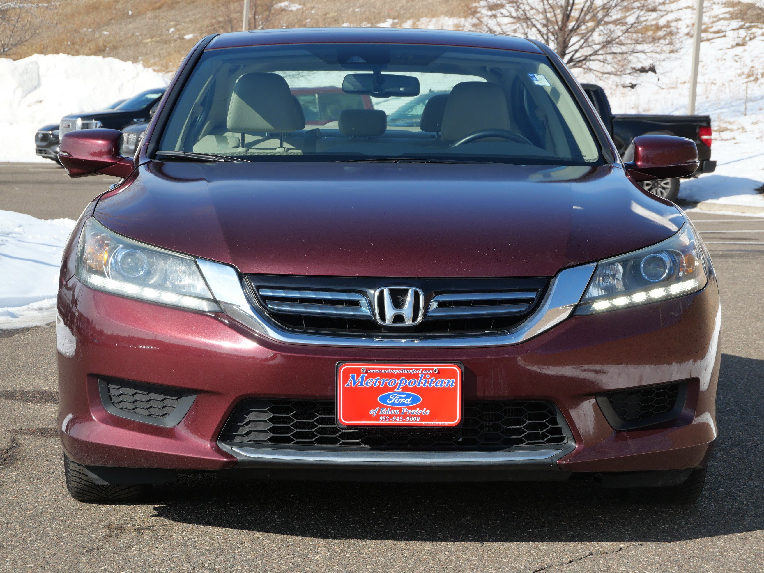 Used 2015 Honda Accord Hybrid EX-L with VIN 1HGCR6F57FA004401 for sale in Eden Prairie, Minnesota