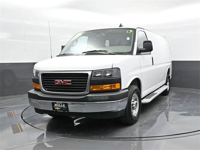 Used 2023 GMC Savana Cargo Work Van with VIN 1GTW7AFP7P1210535 for sale in Kansas City