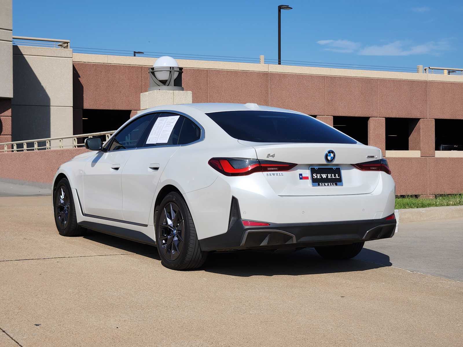 Used 2023 BMW i4 Base with VIN WBY73AW01PFR04576 for sale in Plano, TX