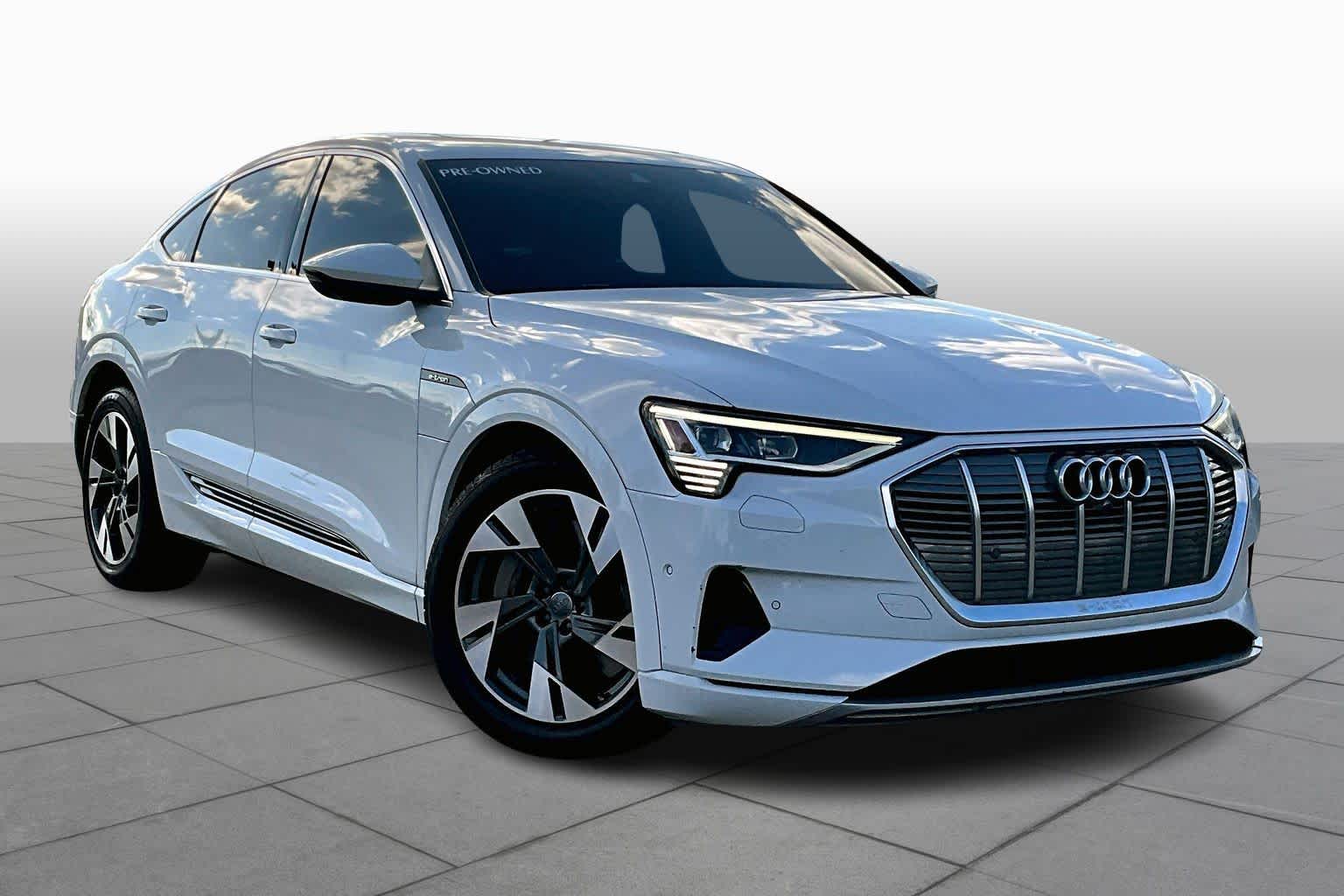 Used 2020 Audi e-tron Sportback Premium Plus with VIN WA12ABGE5LB034697 for sale in Houston, TX