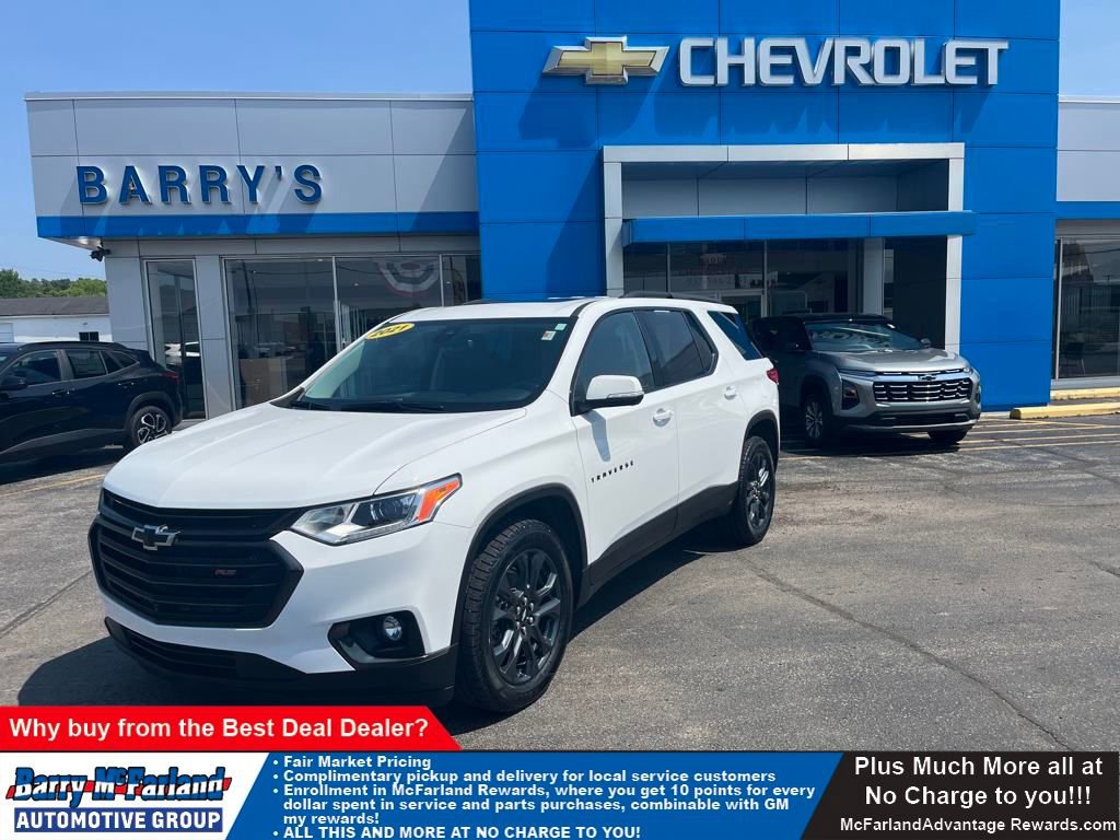 Used 2021 Summit White Chevrolet RS image 1
