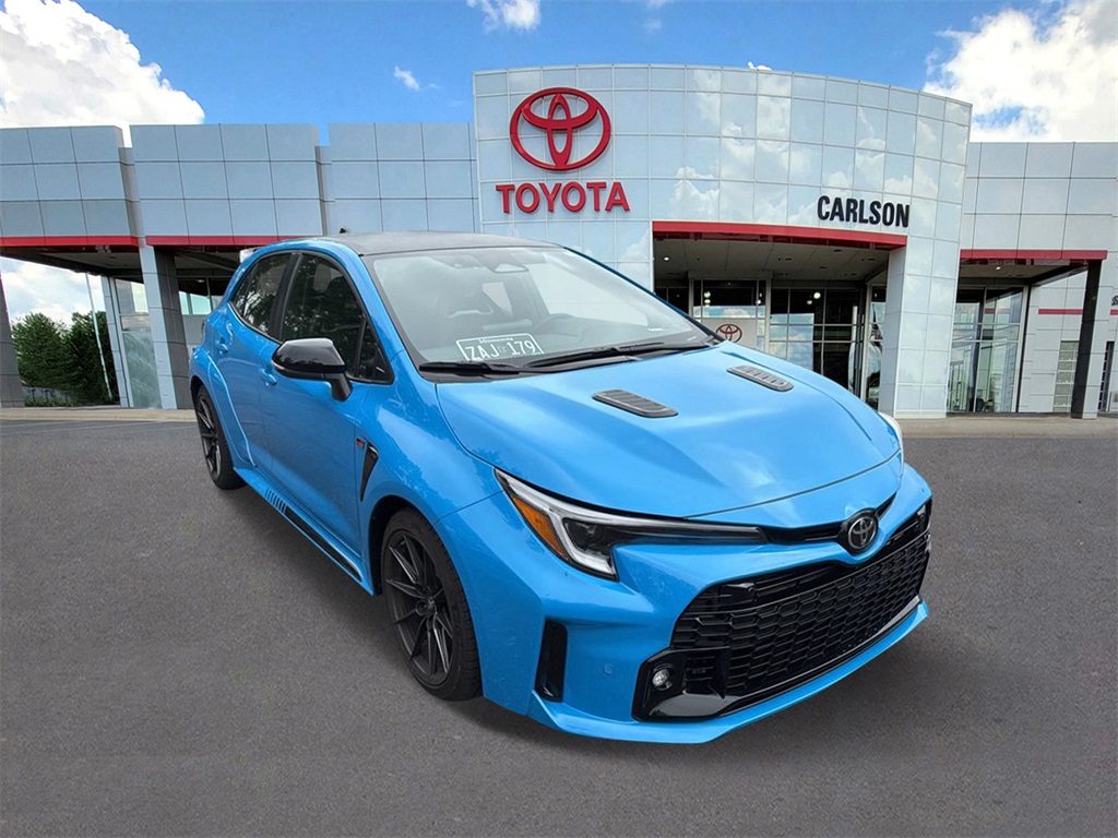 Certified 2024 Toyota GR Corolla Circuit Edition with VIN JTNABAAE3RA007879 for sale in Minneapolis, Minnesota