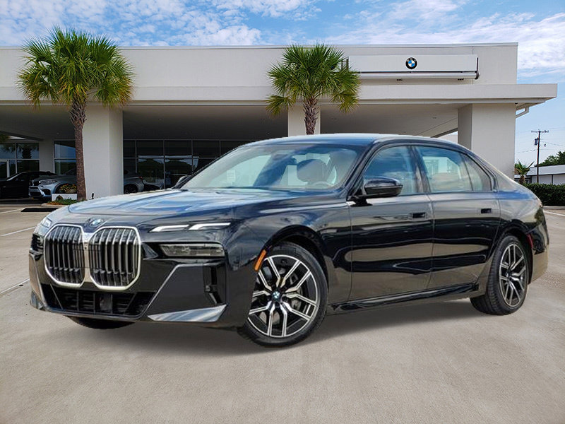Used 2024 Carbon Black Metallic BMW 760i xDrive image 1