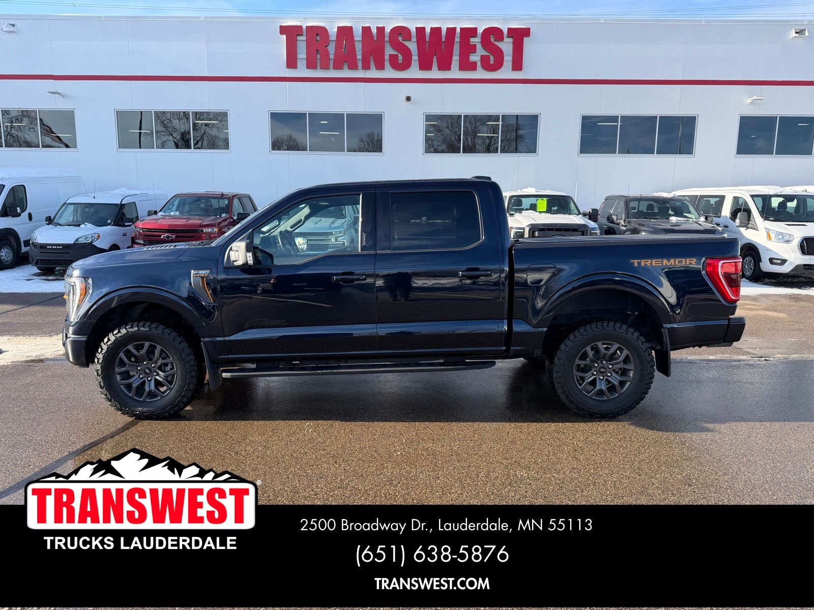 Certified 2023 Ford F-150 Tremor with VIN 1FTEW1E88PFB08043 for sale in Minneapolis, Minnesota