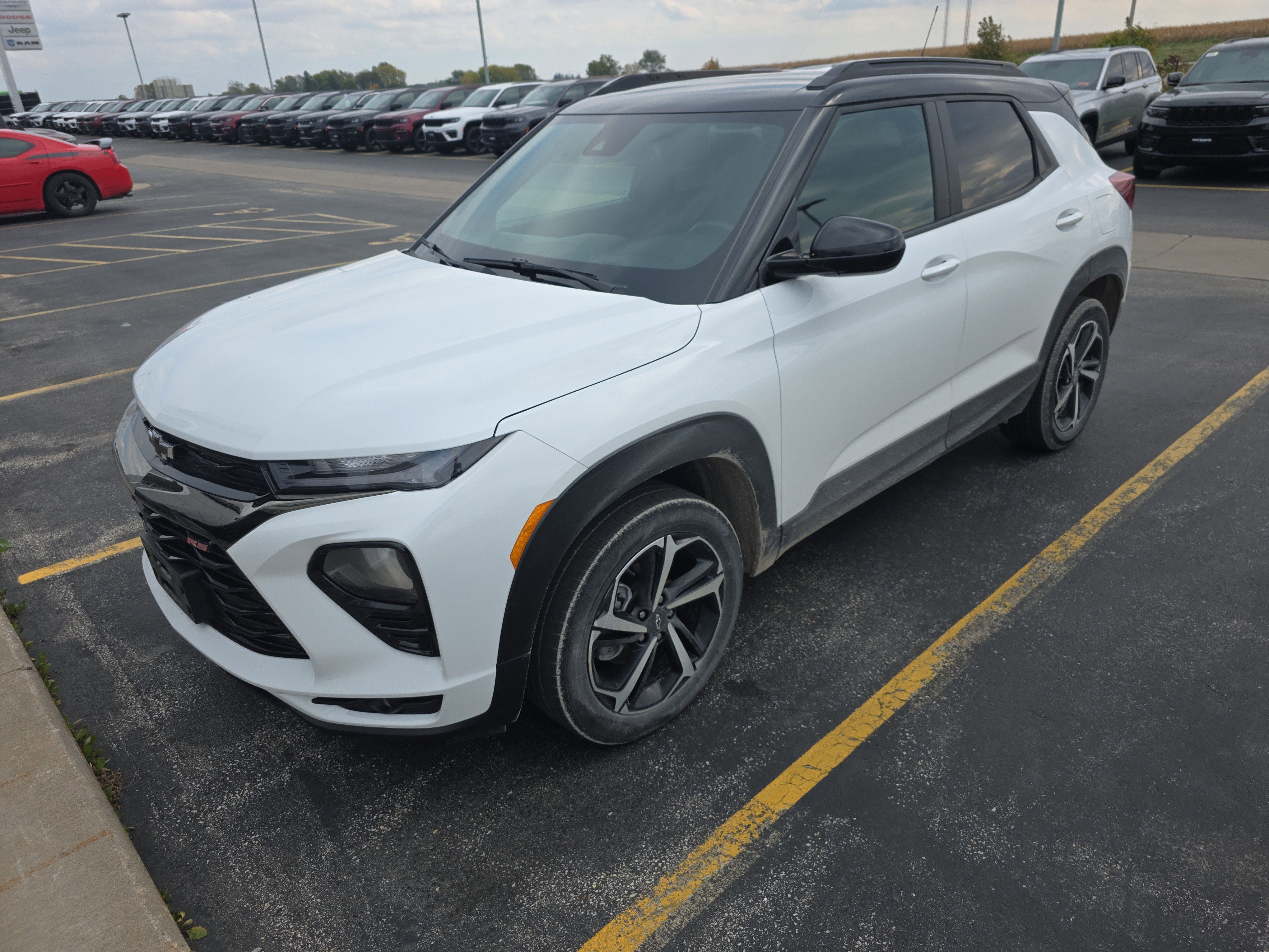 Used 2023 Chevrolet TrailBlazer RS with VIN KL79MUSL2PB132439 for sale in Saint Charles, Minnesota