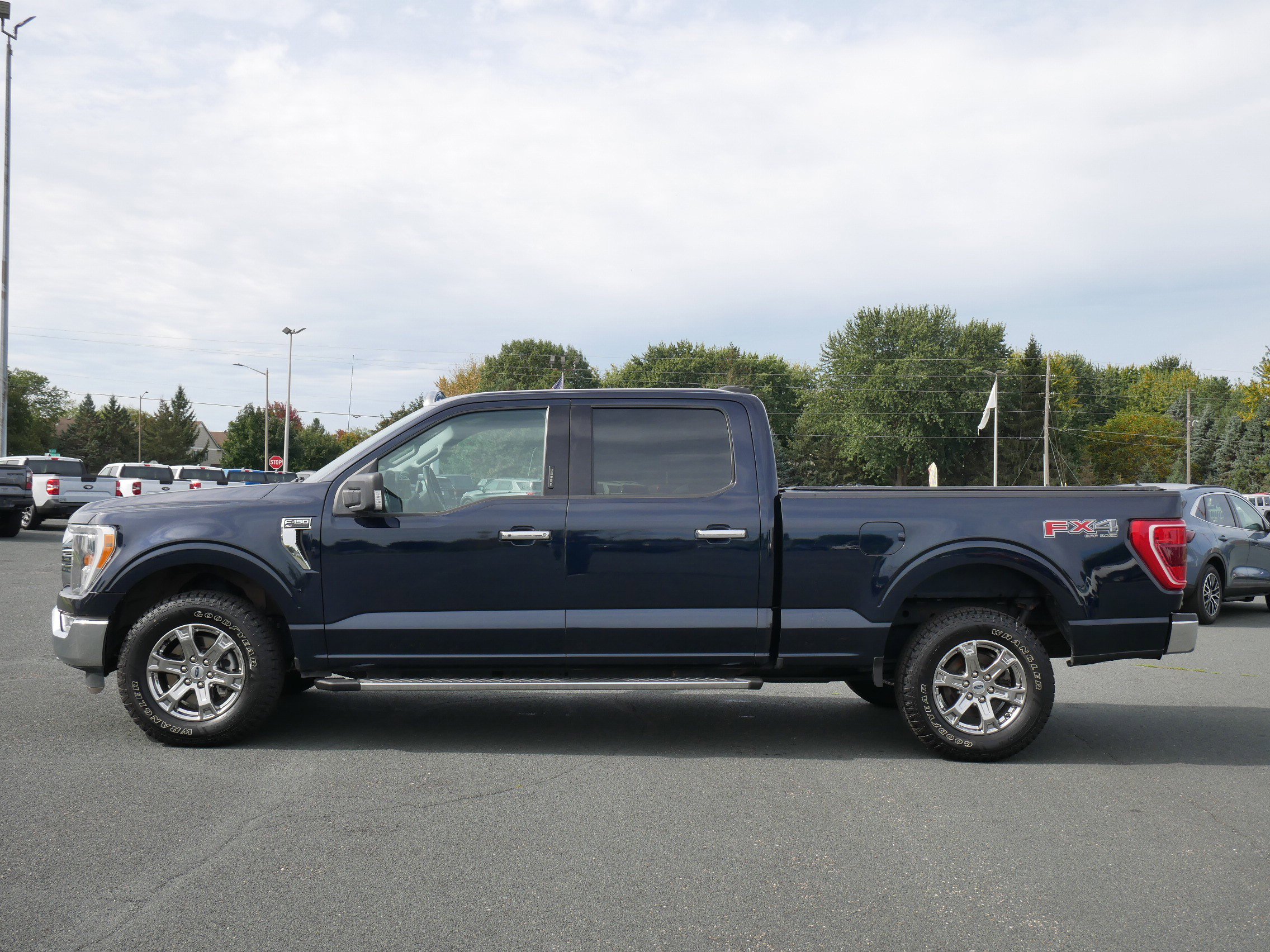 Used 2021 Ford F-150 XLT with VIN 1FTFW1E82MKD33517 for sale in Hastings, Minnesota