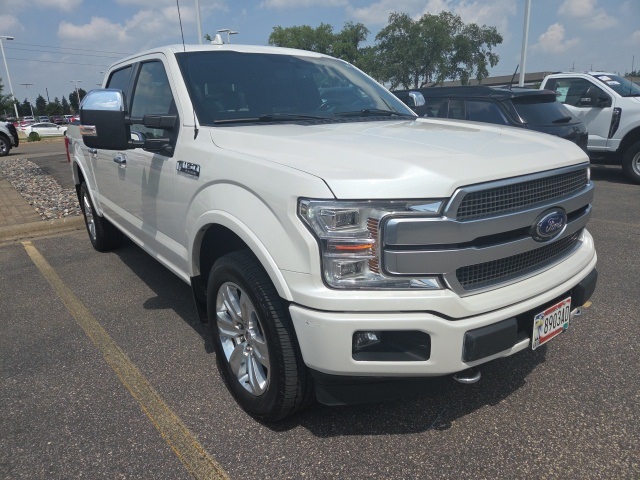 Used 2019 Ford F-150 Platinum with VIN 1FTEW1E42KFC86620 for sale in Apple Valley, Minnesota