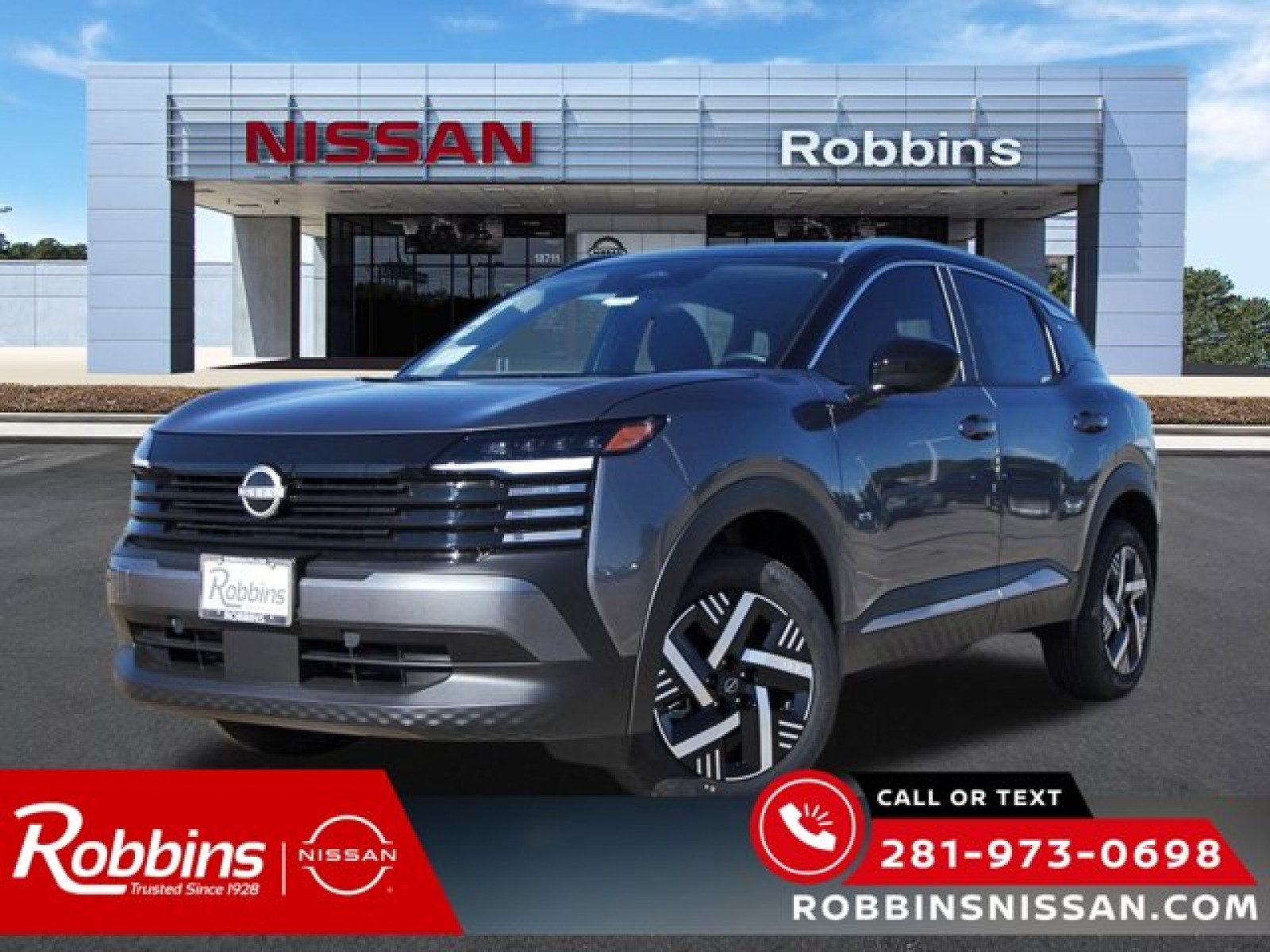 2026 Nissan Kicks SV Gray at Robbins Nissan