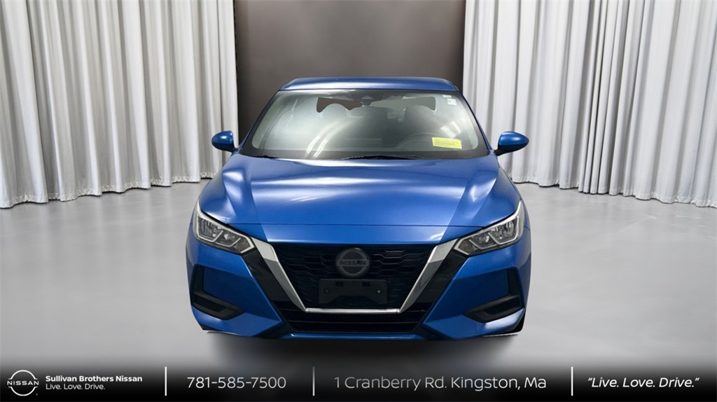 Certified 2021 Nissan Sentra SV with VIN 3N1AB8CV5MY312446 for sale in Kingston, MA