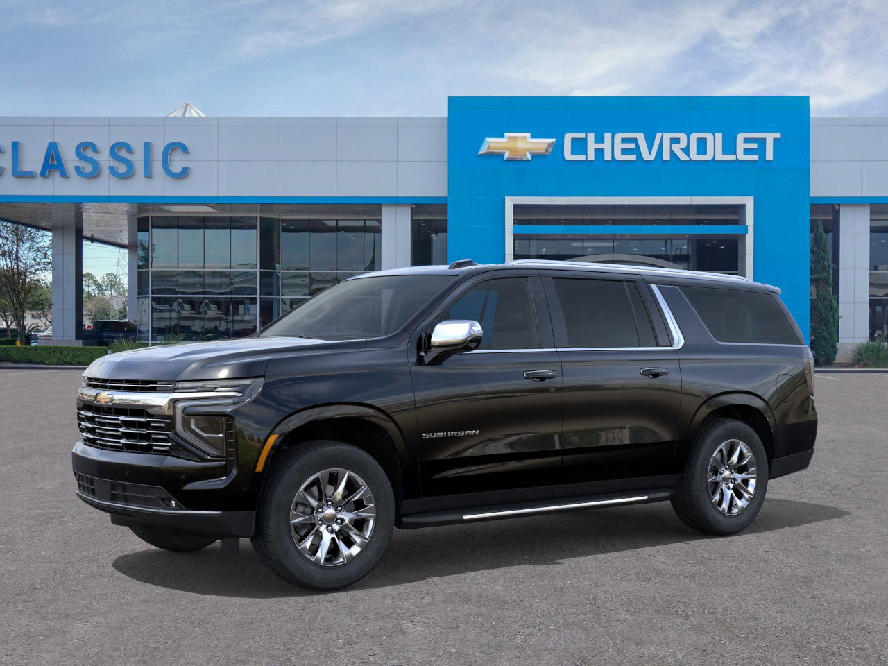 2026 Chevrolet Suburban Premier Black at Classic Elite Chevrolet Hwy 6