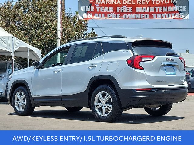 Used 2022 GMC Terrain SLE with VIN 3GKALTEV3NL144965 for sale in Marina del Rey, CA