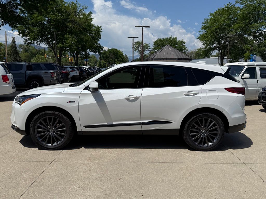 Used 2024 Platinum White Pearl Acura A-Spec Advance Package image 2