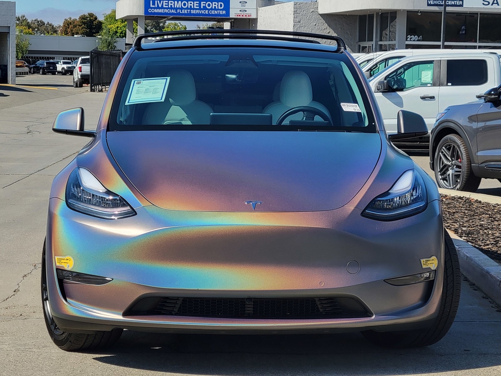 Used 2021 Tesla Model Y Long Range with VIN 5YJYGDEE5MF302322 for sale in Livermore, CA