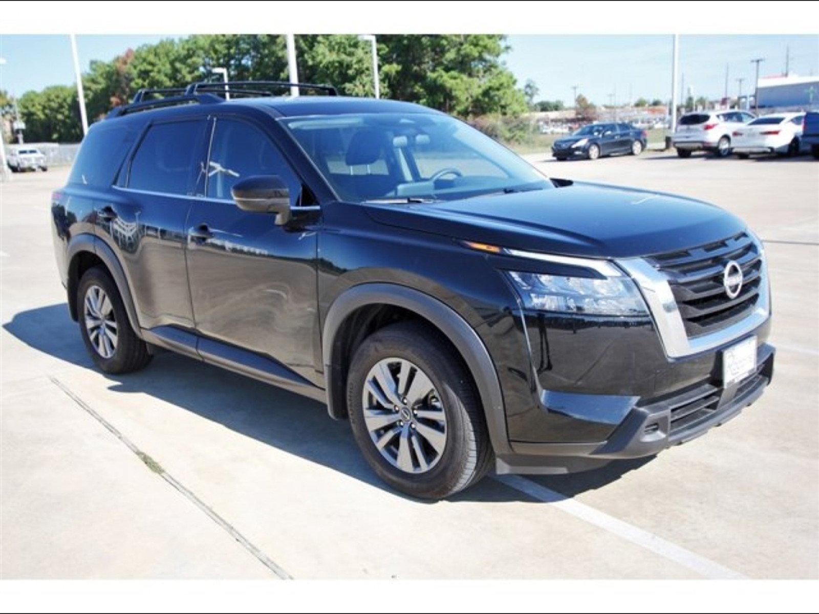 2025 Nissan Pathfinder SV Black at Robbins Nissan