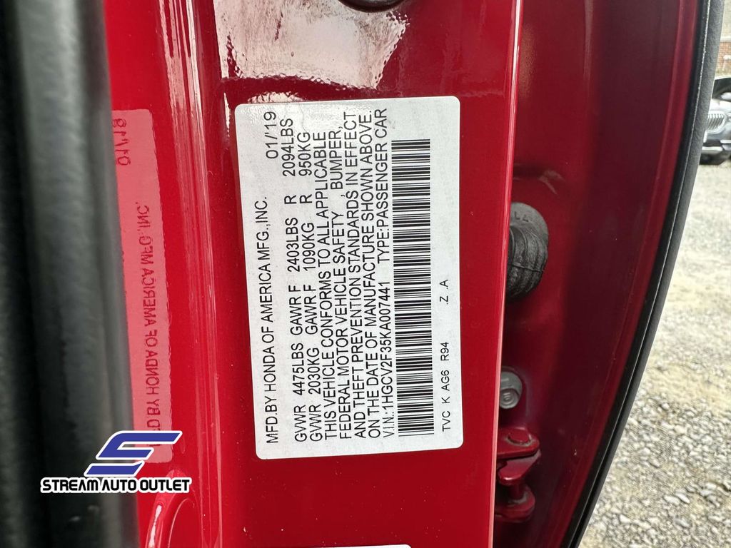 2019 Honda Accord Sport 2.0T photo 15
