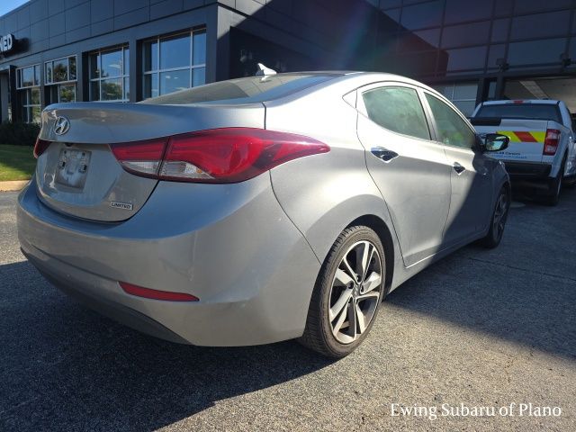 Used 2015 Hyundai Elantra Limited with VIN KMHDH4AE2FU393685 for sale in Plano, TX