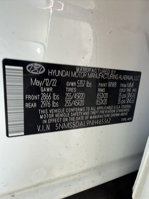 2022 Hyundai Santa Fe Calligraphy photo 4