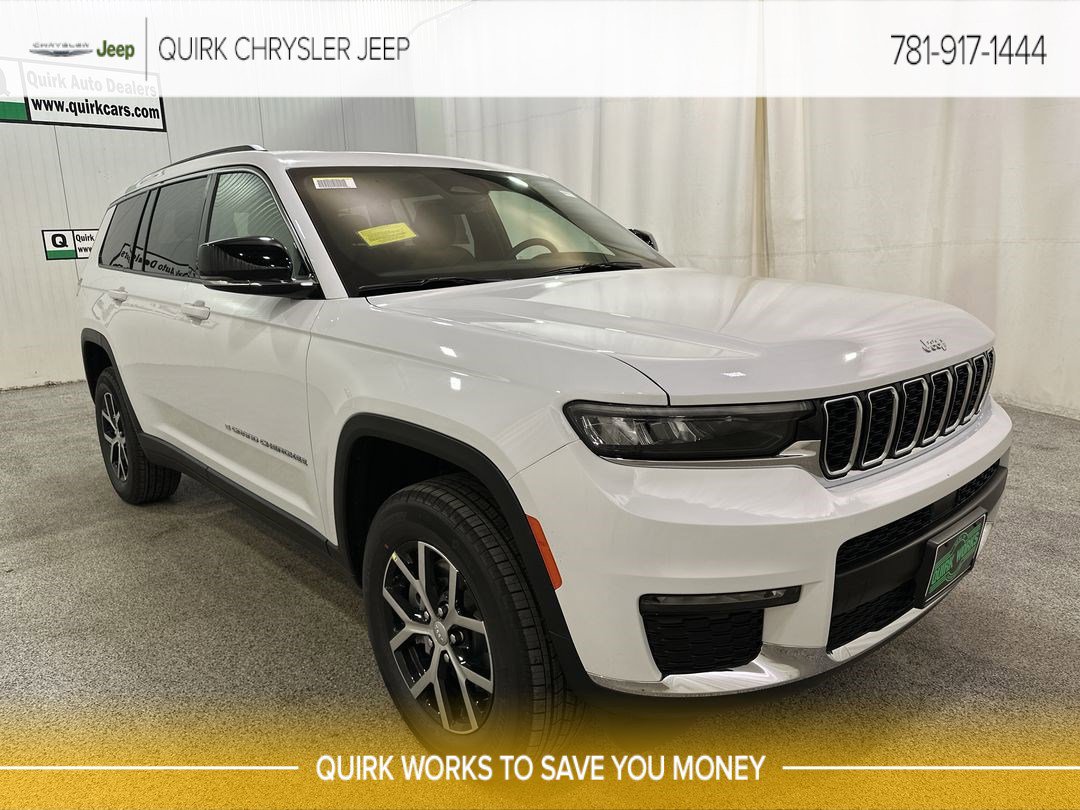 New 2025 Bright White Clearcoat Jeep Limited image 1